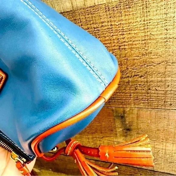 Doooney & BourkeāFlorentineĀ Leather Mini Zip Crossbody With Tassels - Picture 9 of 15